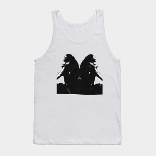 A Contemplative Chimpanzee Tank Top